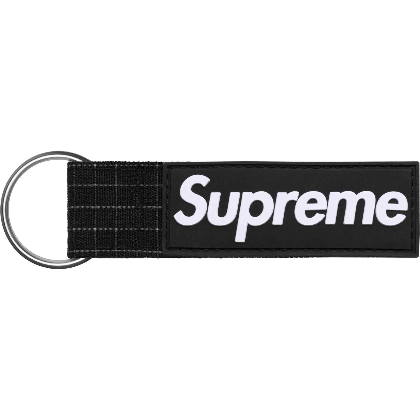 Supreme Ripstop Keychain "Black"