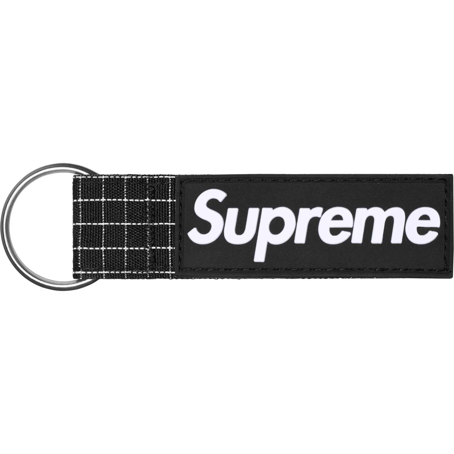 Supreme Ripstop Keychain "Black"