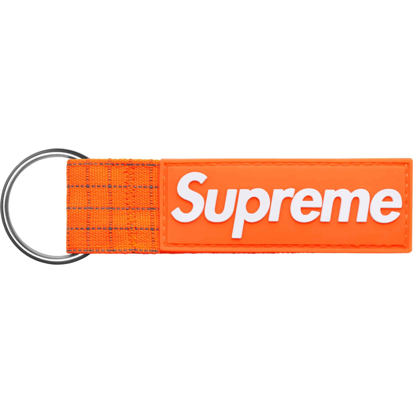 Supreme Ripstop Keychain "Orange"