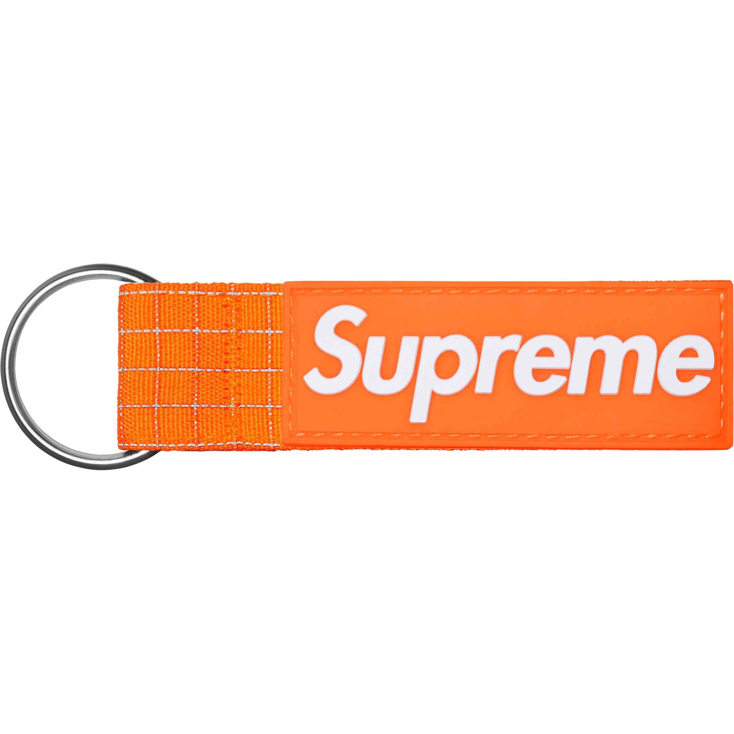 Supreme Ripstop Keychain "Orange"