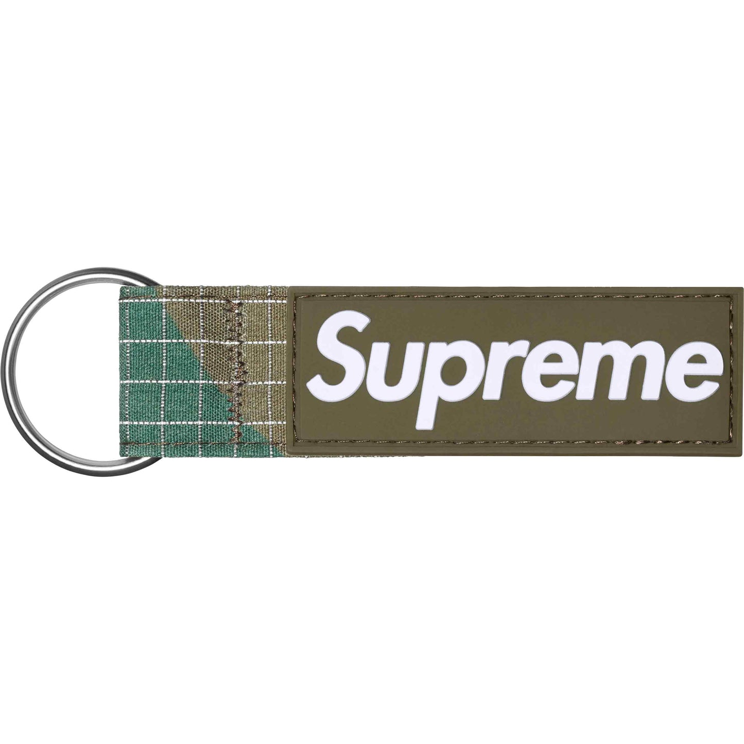 Supreme Ripstop Keychain "Woodland Camo"