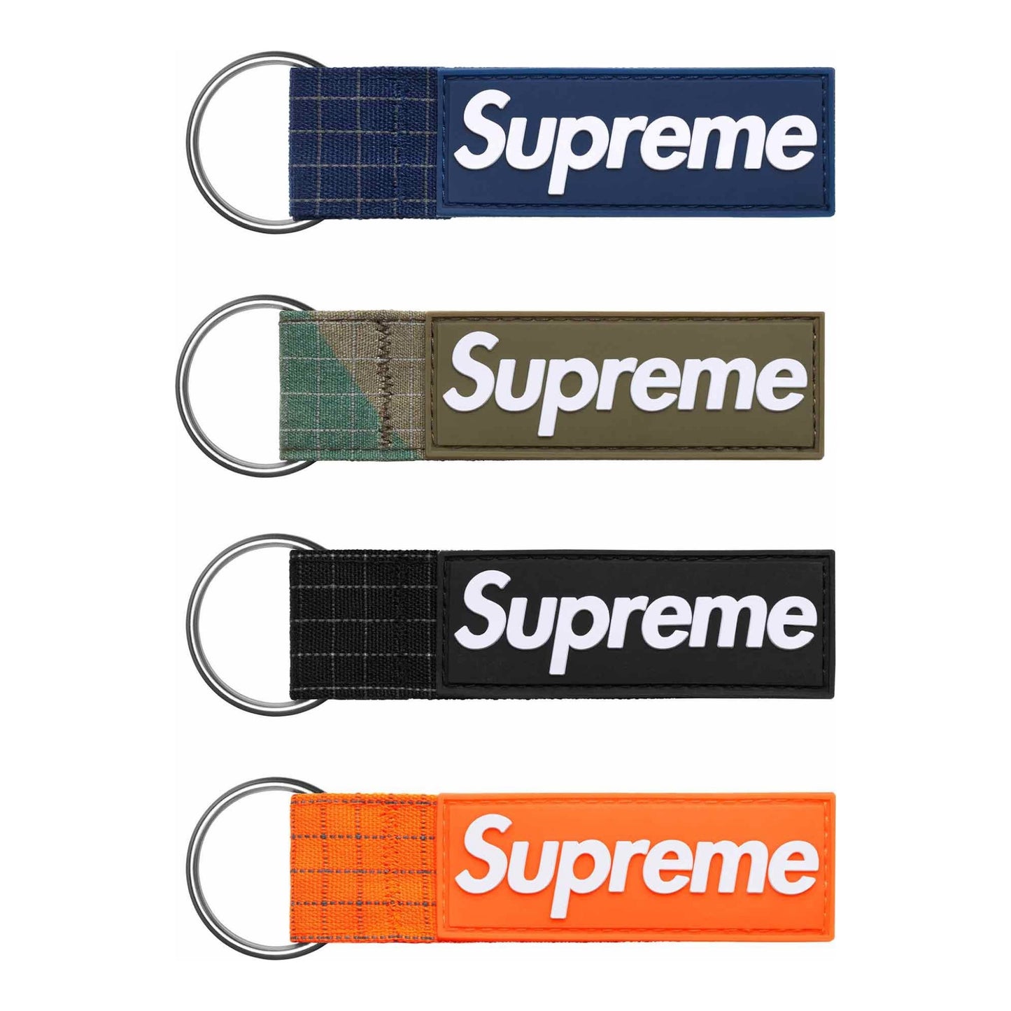 Supreme Ripstop Keychain (Set of 4)