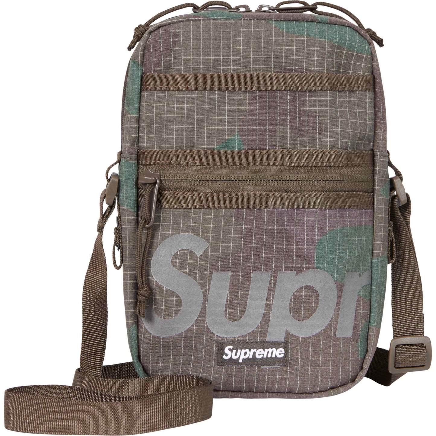 Supreme Shoulder Bag "Woodland Camo"