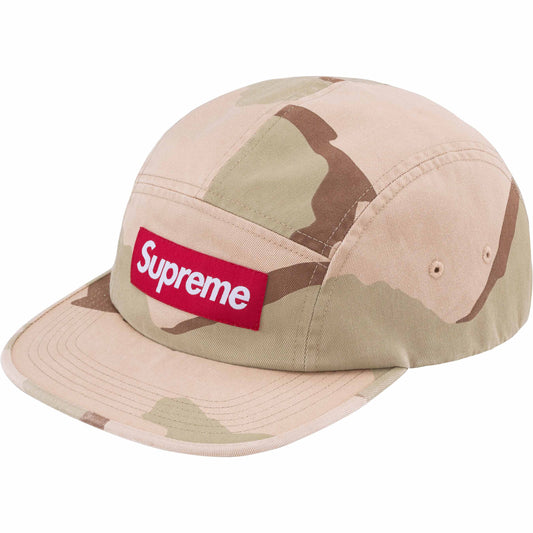 Supreme Washed Chino Twill Camp Cap "Desert Camo"