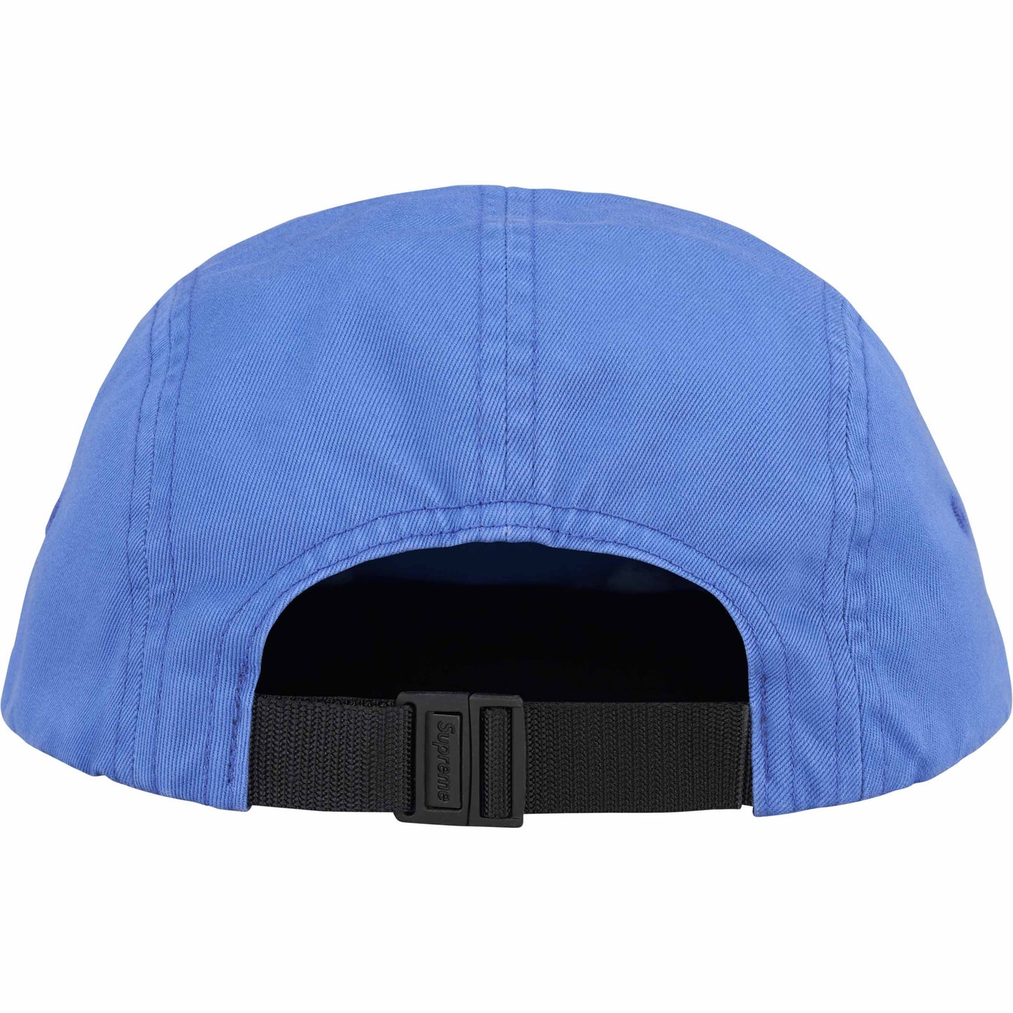 Supreme Washed Chino Twill Camp Cap "Light Royal"