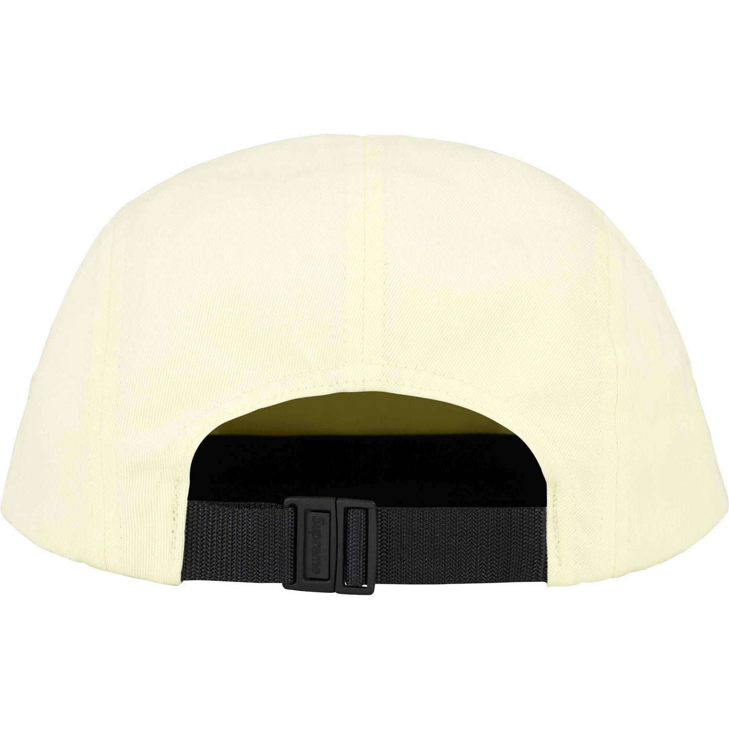 Supreme Washed Chino Twill Camp Cap "Light Yellow"