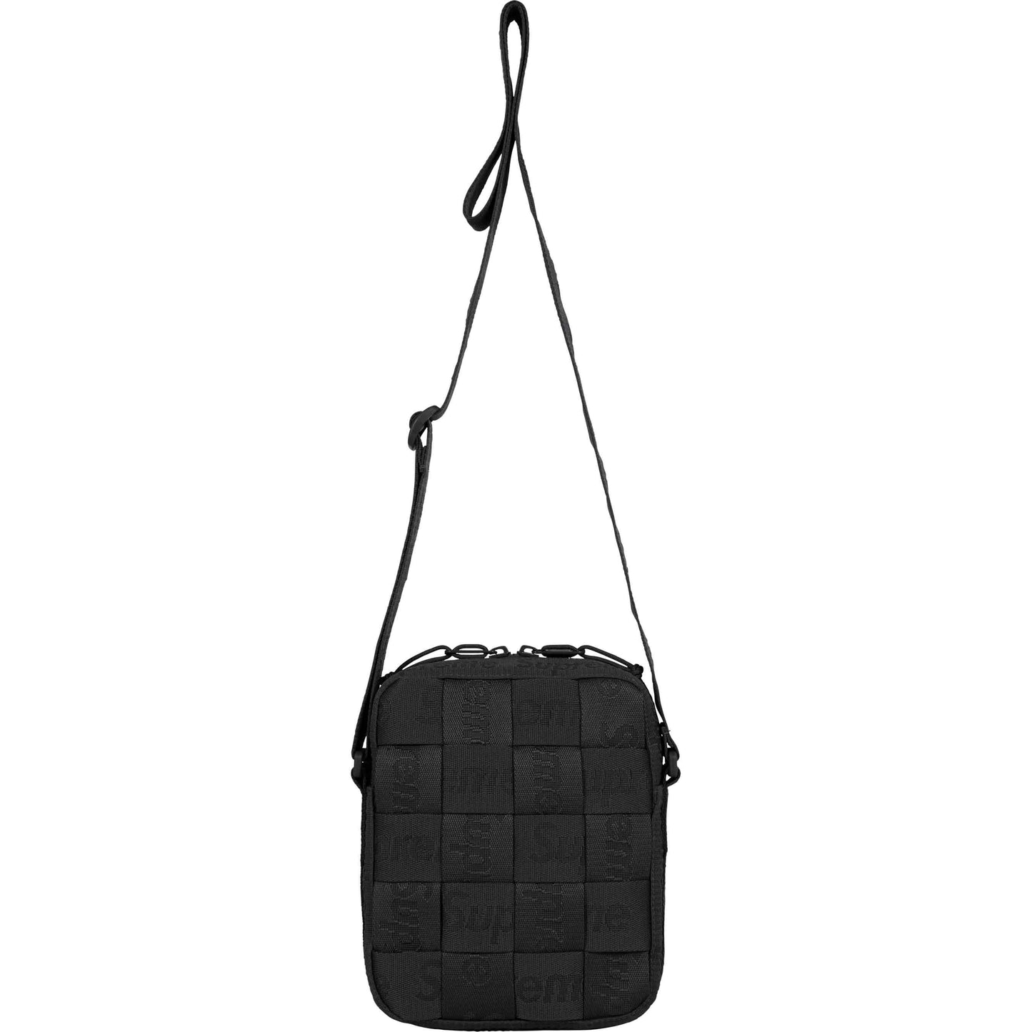 Supreme Woven Shoulder Bag "Black"