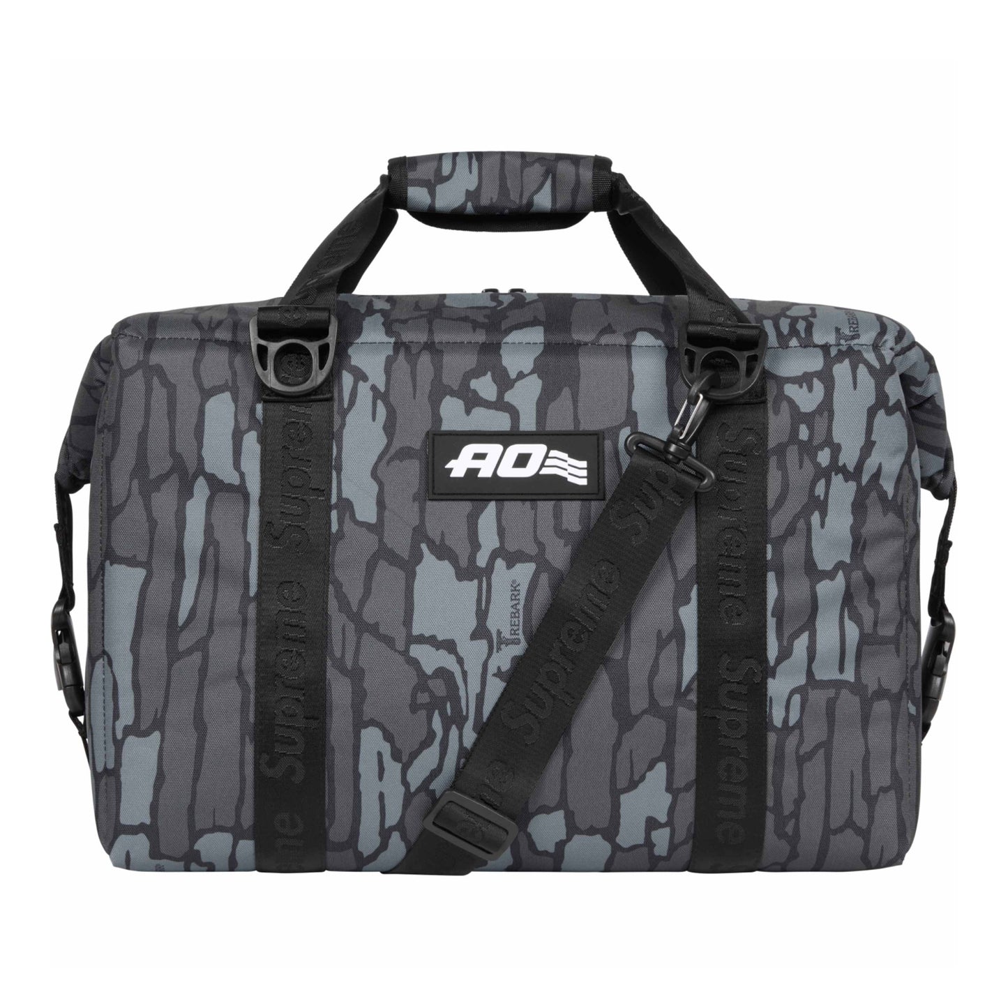 Supreme x AO 24-Pack Cooler Bag "Trebark Camo"