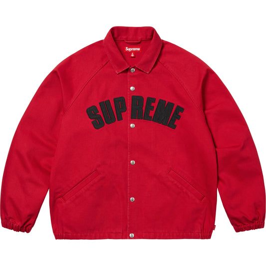 Supreme Arc Denim Coaches Jacket "Red"