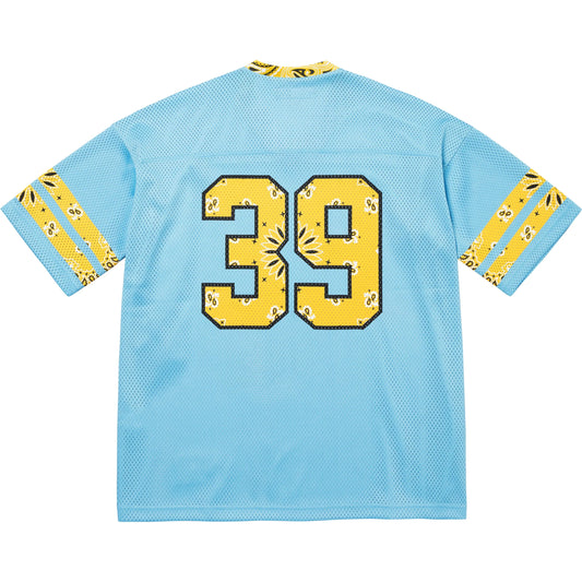 Supreme Bandana Football Jersey "Blue"