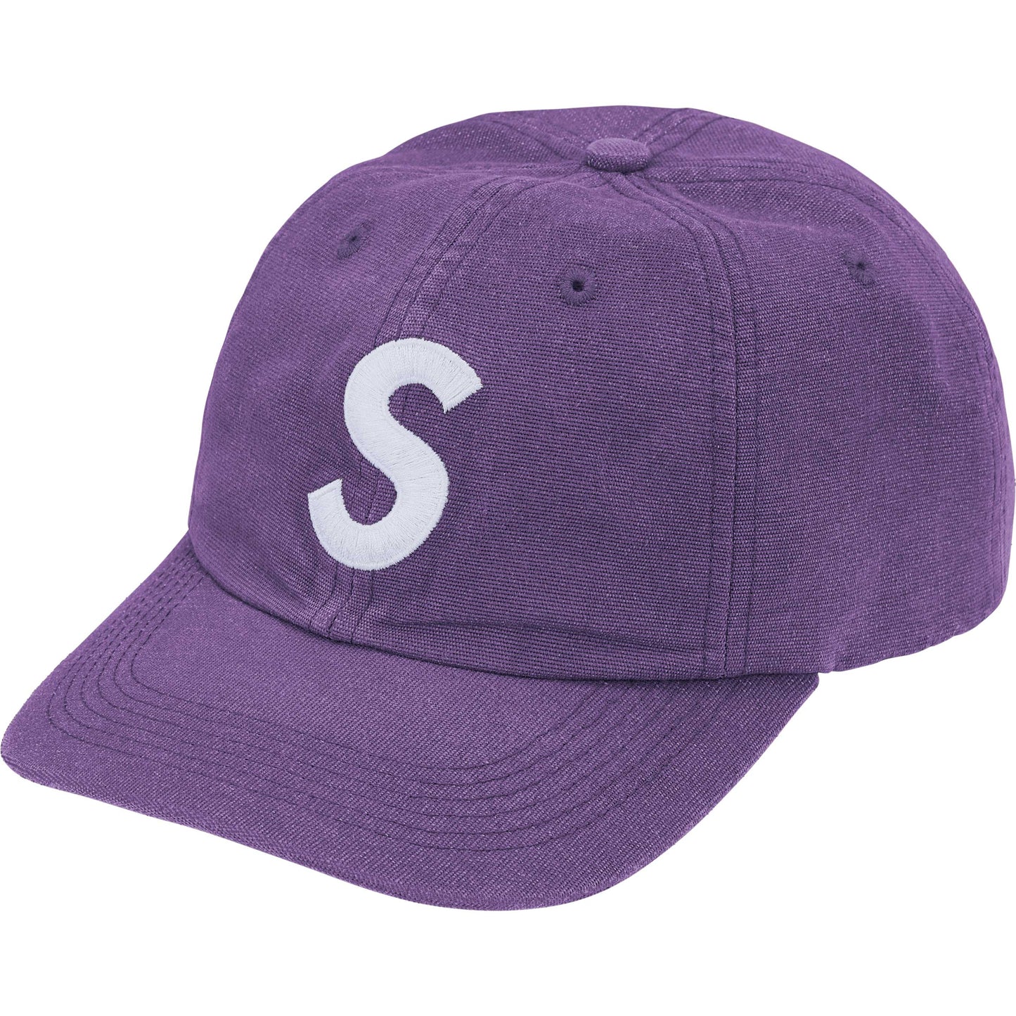 Supreme Cordura Denim S Logo 6-Panel "Purple"