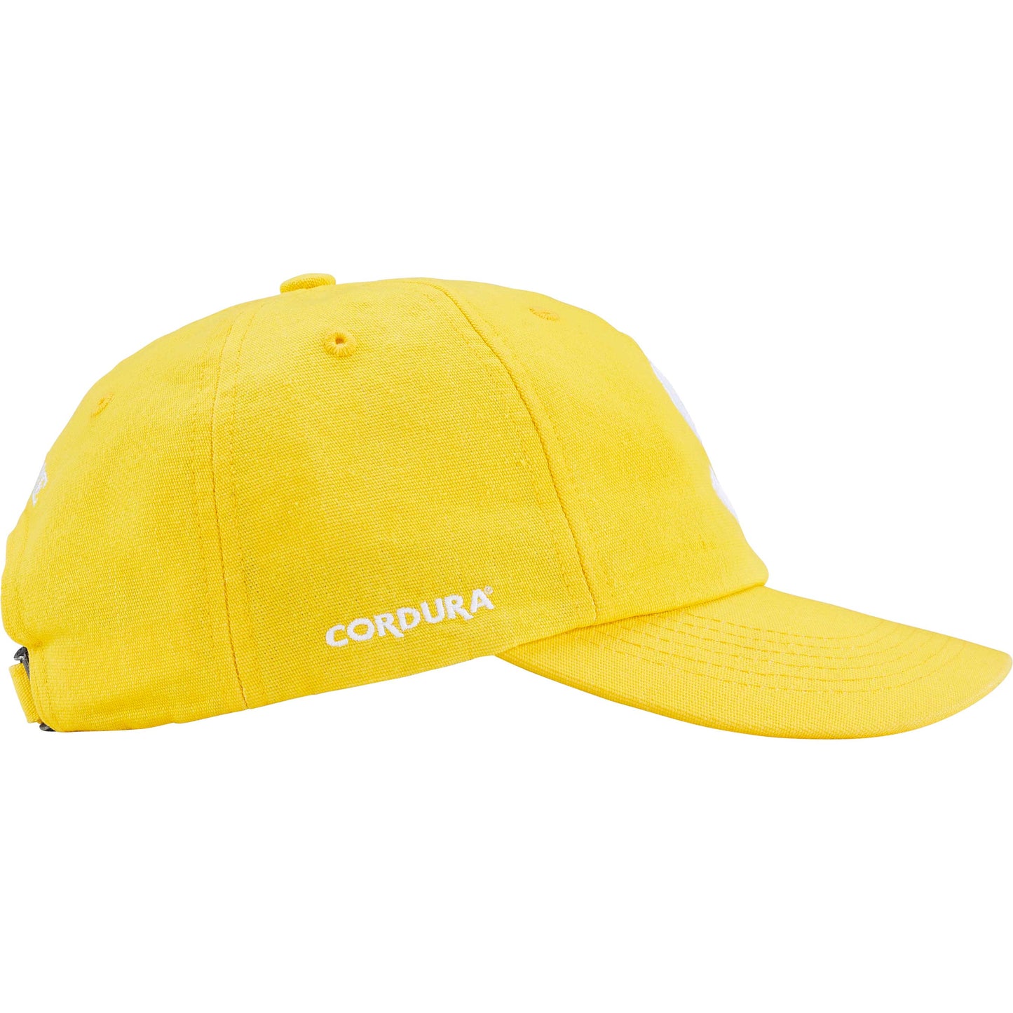 Supreme Cordura Denim S Logo 6-Panel "Yellow"