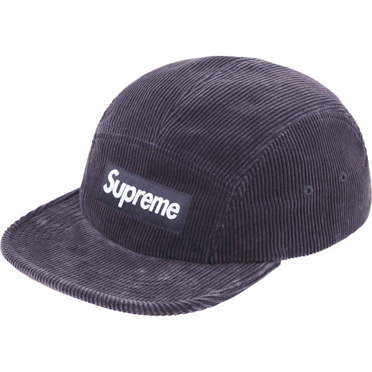 Supreme Corduroy Camp Cap "Navy"