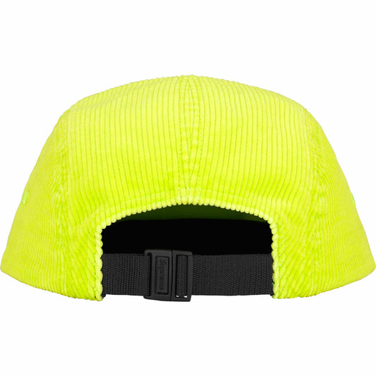 Supreme Corduroy Camp Cap "Neon Yellow"