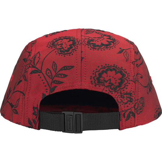 Supreme Floral Jacquard Camp Cap "Red"