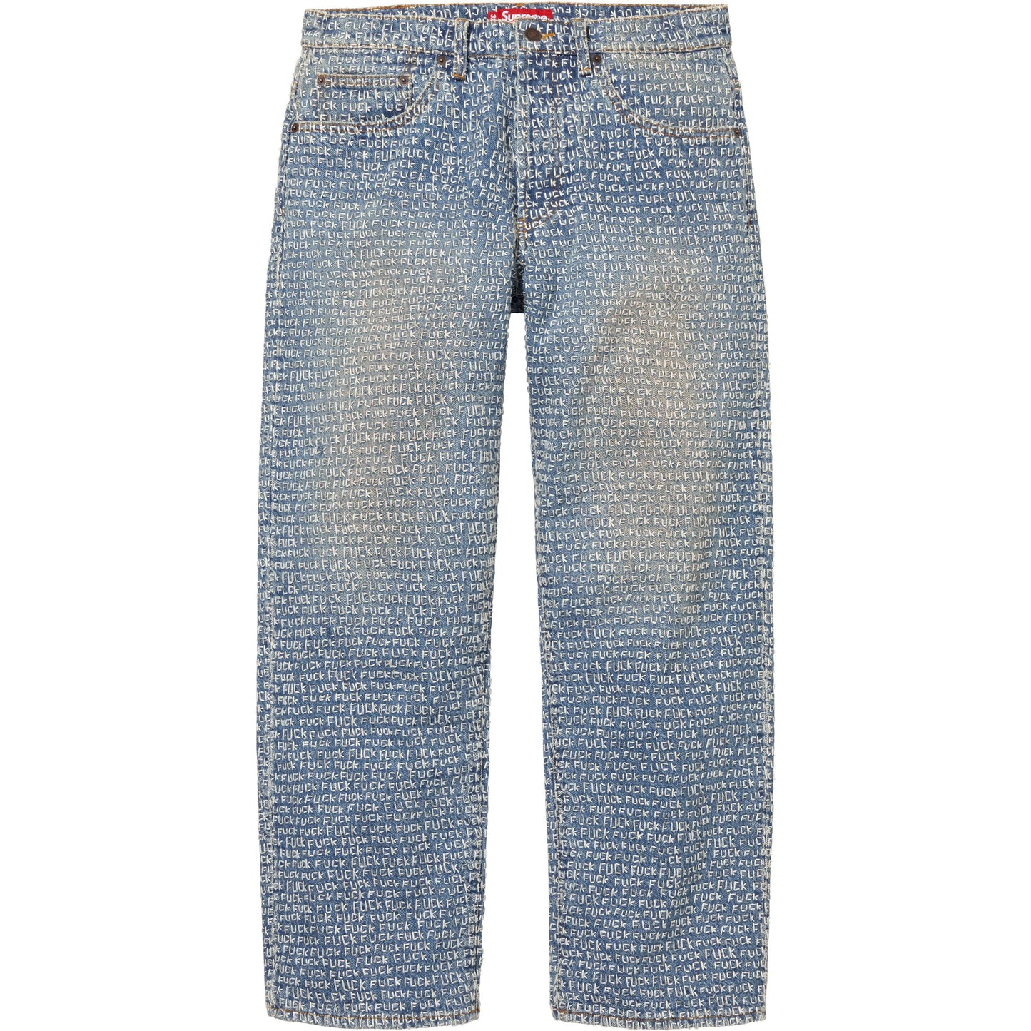 Supreme Fuck Stitch Loose Fit Jean "Blue"