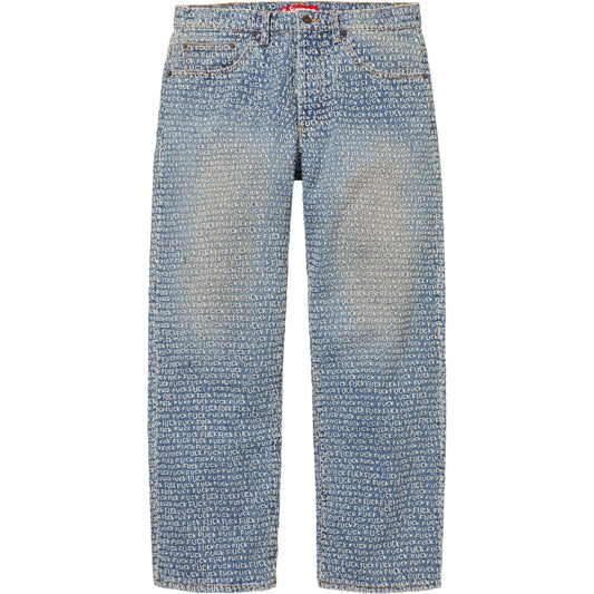 Supreme Fuck Stitch Loose Fit Jean "Blue"