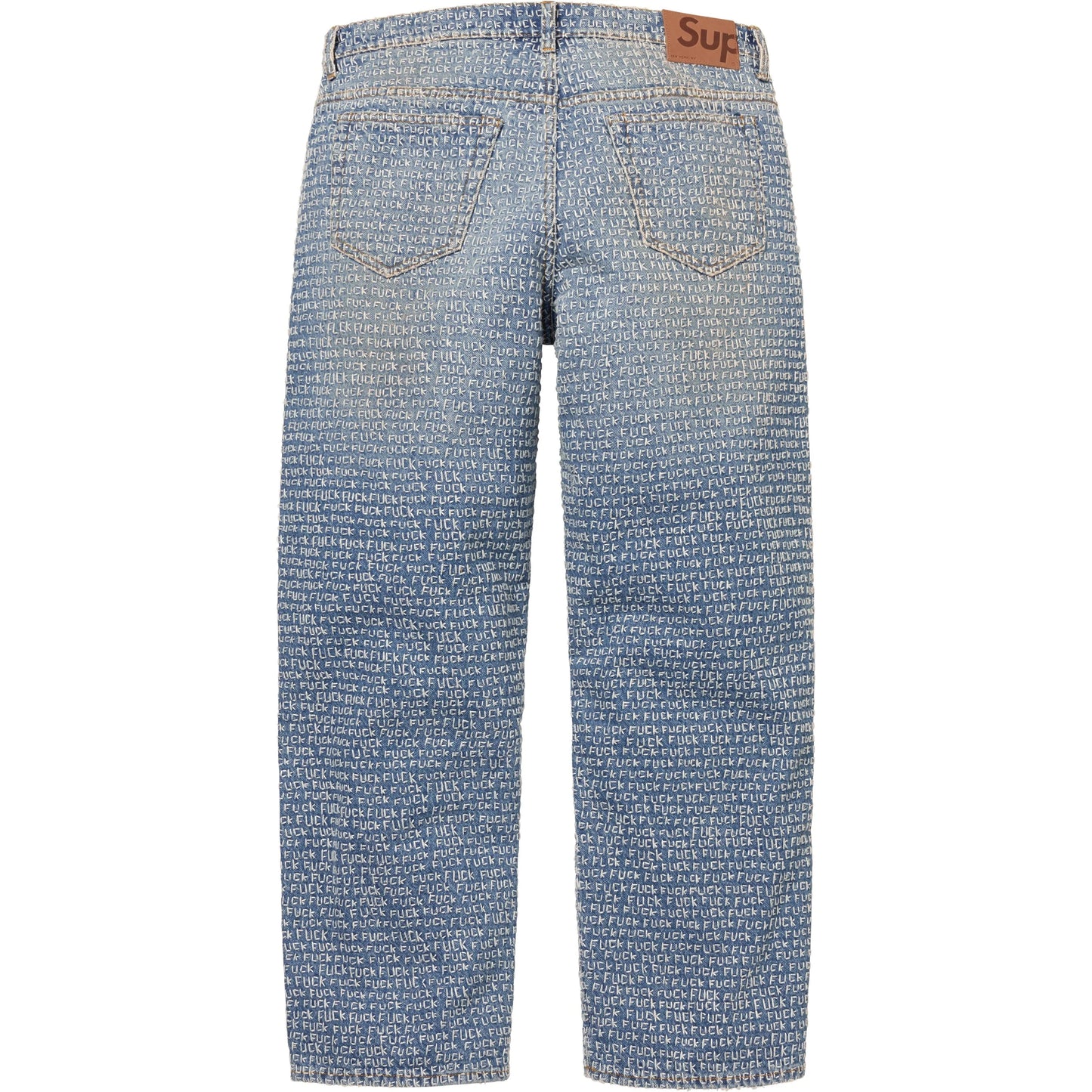 Supreme Fuck Stitch Loose Fit Jean "Blue"