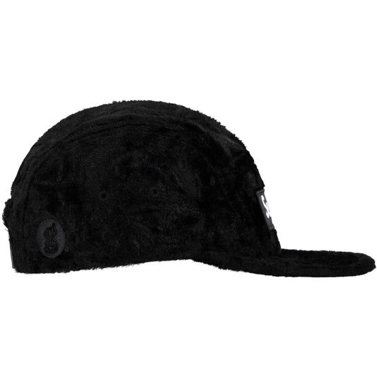 Supreme x GOODENOUGH Crushed Rayon Pile Camp Cap "Black"