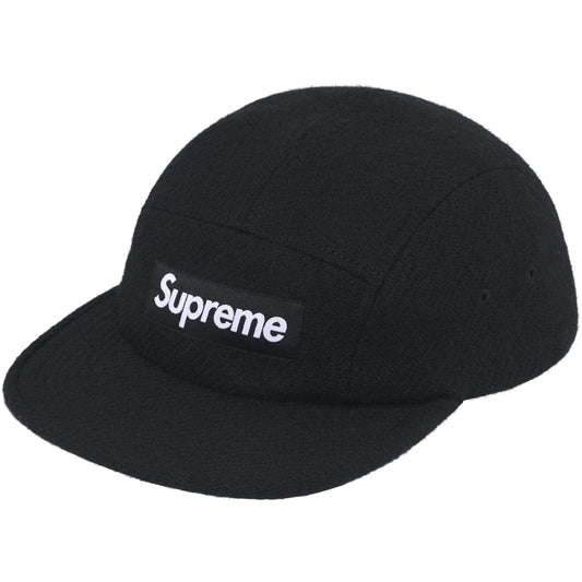 Supreme Harris Tweed Camp Cap "Black"