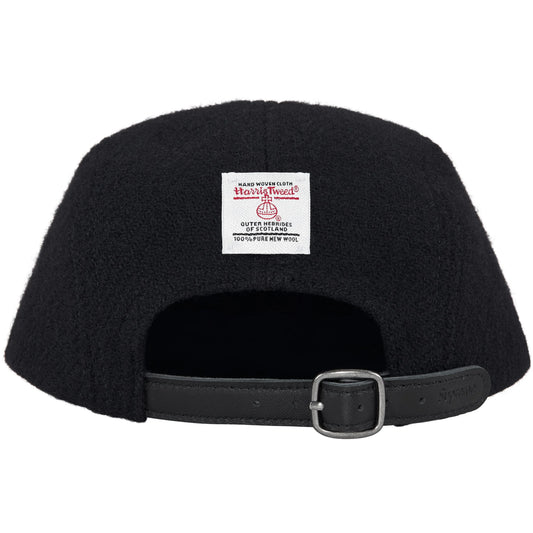 Supreme Harris Tweed Camp Cap "Black"