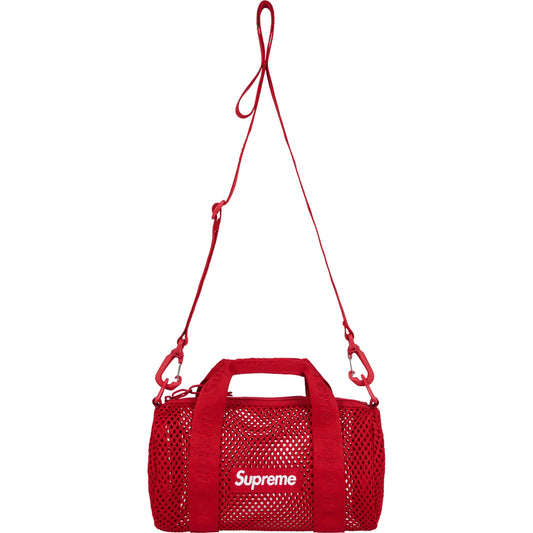 Supreme Mesh Mini Duffle Bag "Red"
