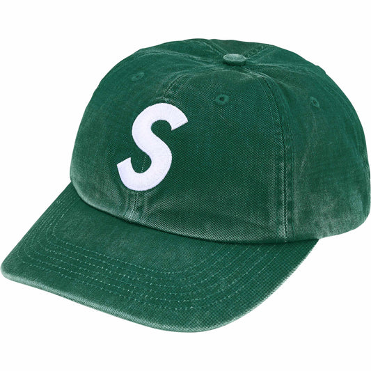 Supreme Pigment Coated S Logo 6-Panel "Dark Green"