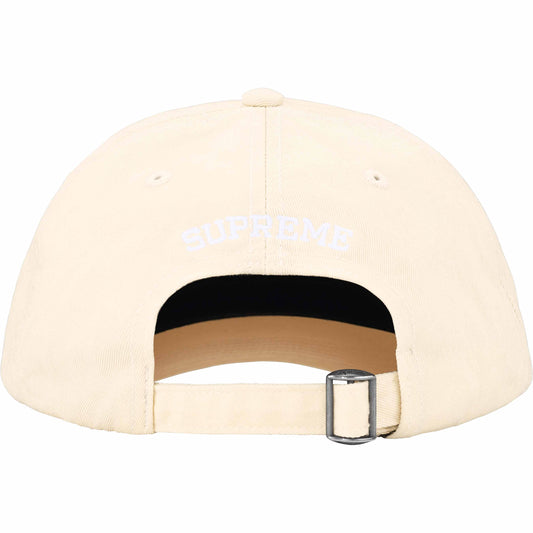 Supreme Pigment Coated S Logo 6-Panel "Stone"