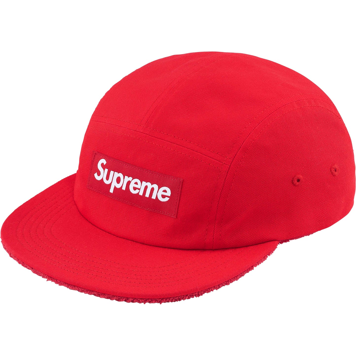 Supreme Reversible Terry Camp Cap "Red"