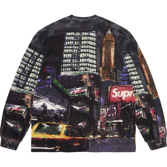 Supreme Skyline Sequin L/S Top "Night"