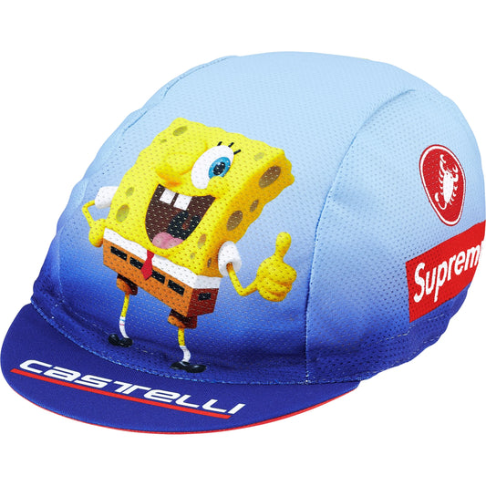 Supreme x SpongeBob SquarePants Castelli Cycling Cap "Blue"