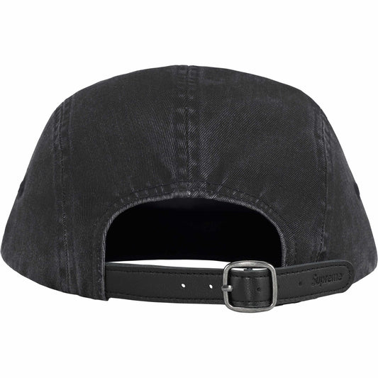 Supreme Washed Chino Twill Camp Cap "Black"