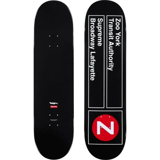 Supreme Zoo York Skateboard "Black"