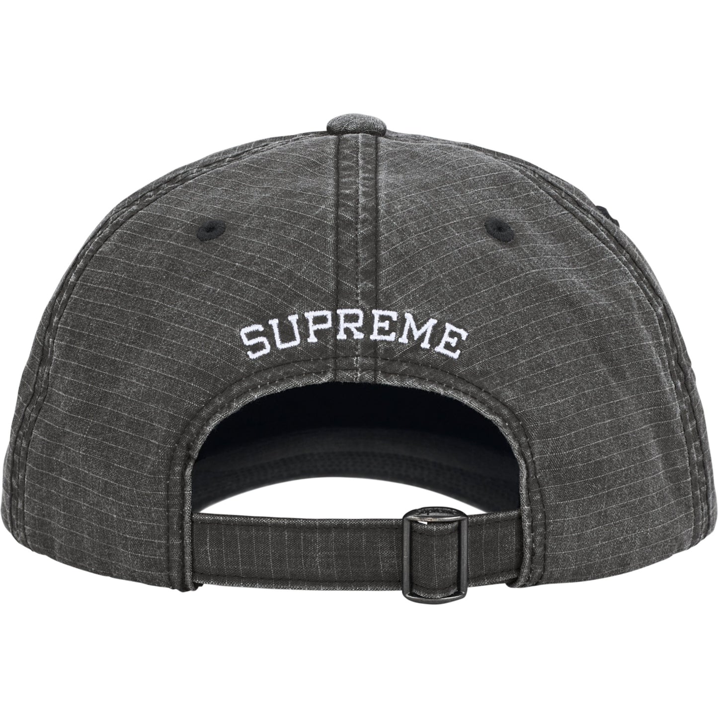 Supreme Arabic Logo Ripstop 6-Panel "Black"