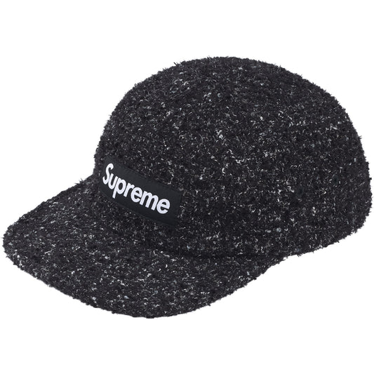 Supreme Boucle Camp Cap "Black"