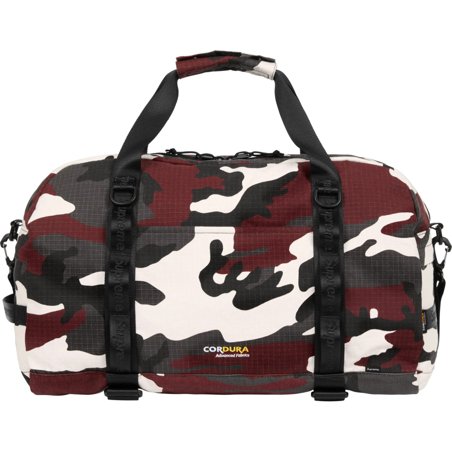 Supreme Duffle Bag "Red Camo"