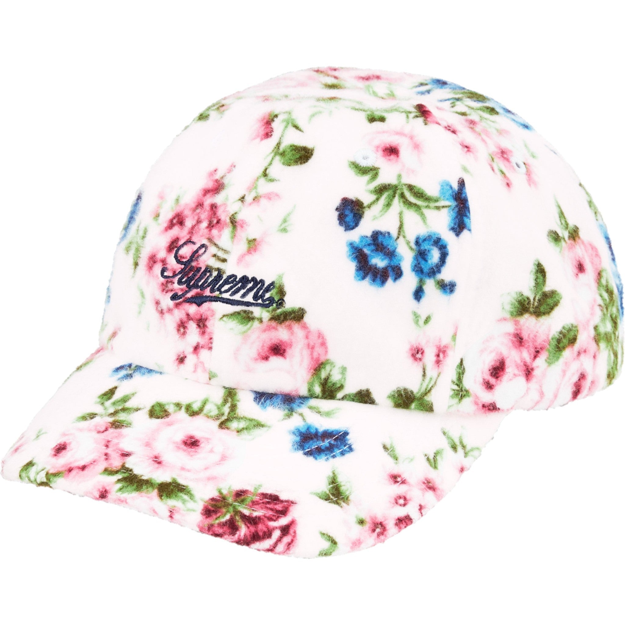 帽子 supreme / Floral Flannel 6-Panel(white) Supreme Floral Flannel 6-Panel 