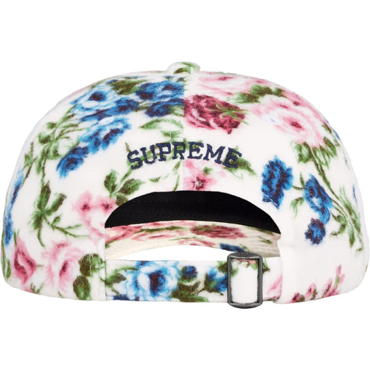 Supreme Floral Flannel 6-Panel "White"