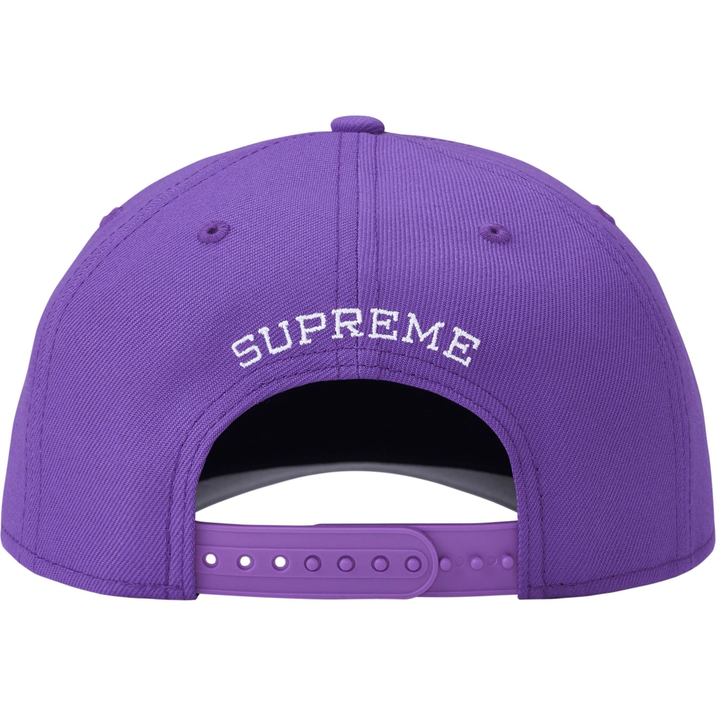Supreme Gothic Outline Adjustable New Era "Purple"
