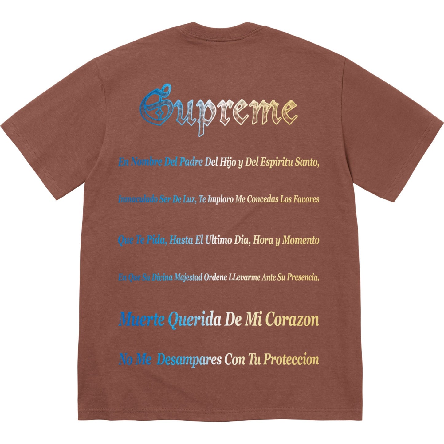 Supreme Grim Reaper Tee "Brown"
