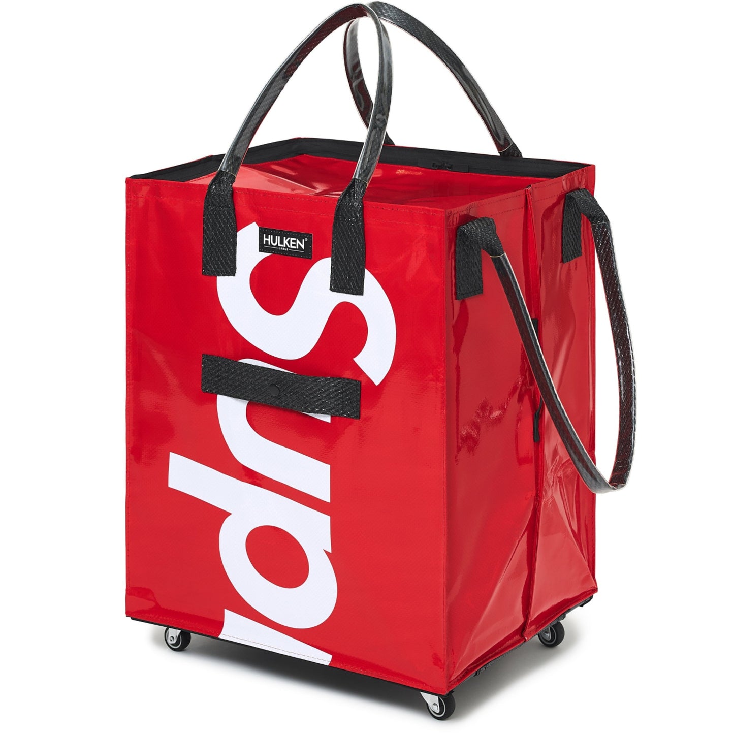 Supreme Hulken Rolling Tote Bag "Red"