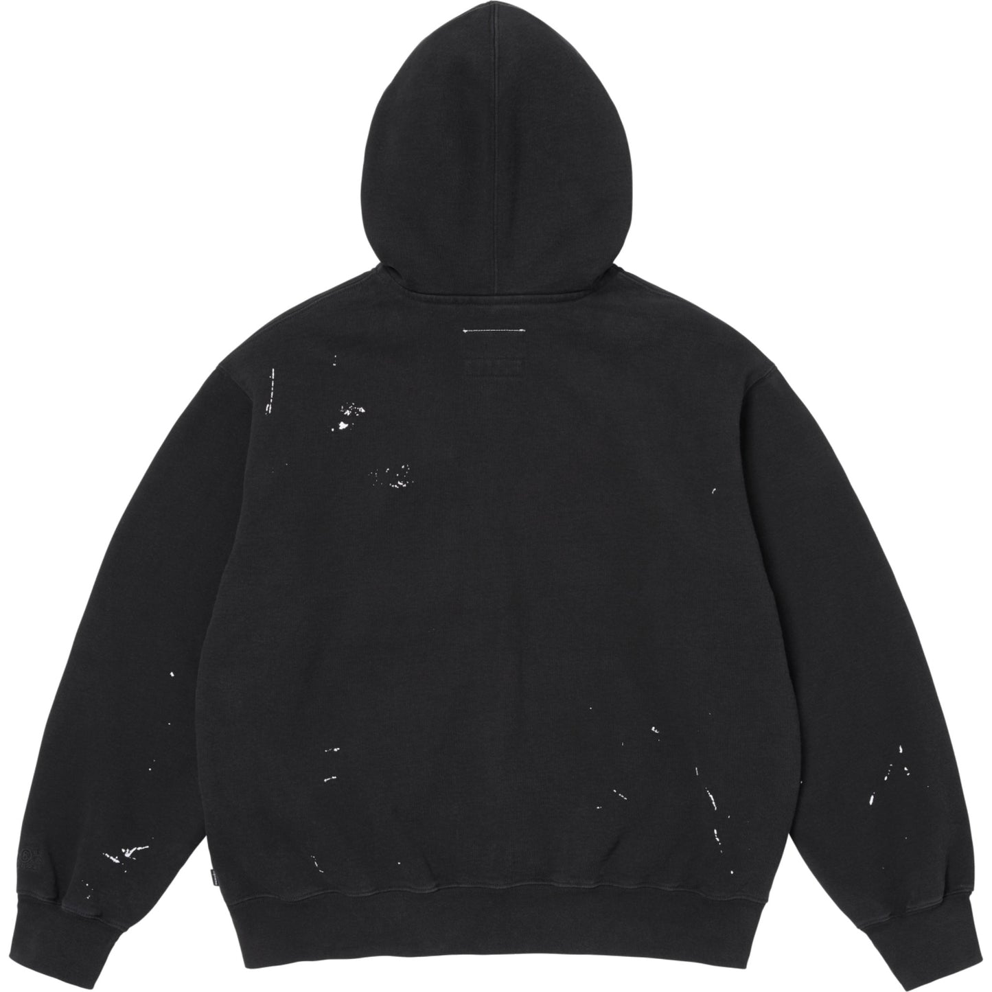 Supreme MM6 Maison Margiela Box Logo Zip Up Hooded Sweatshirt "Black"