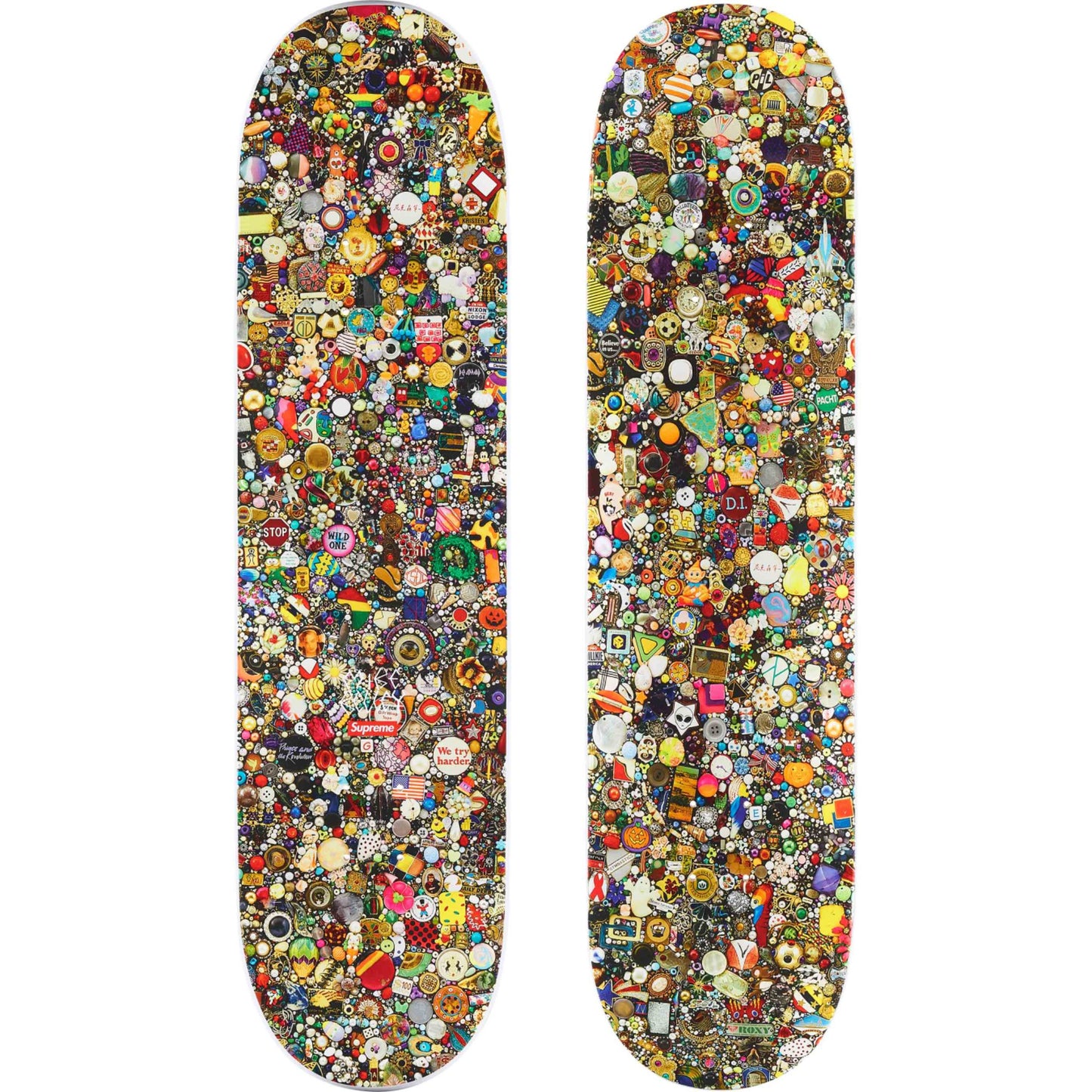 Supreme Mike Kelley Skateboard "White"