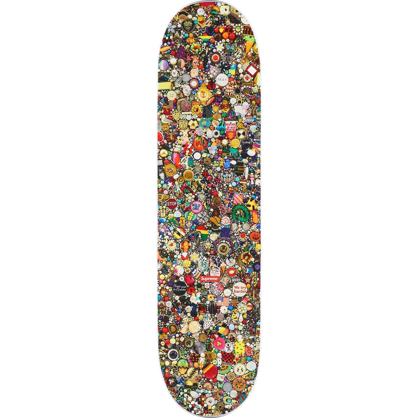 Supreme Mike Kelley Skateboard "White"