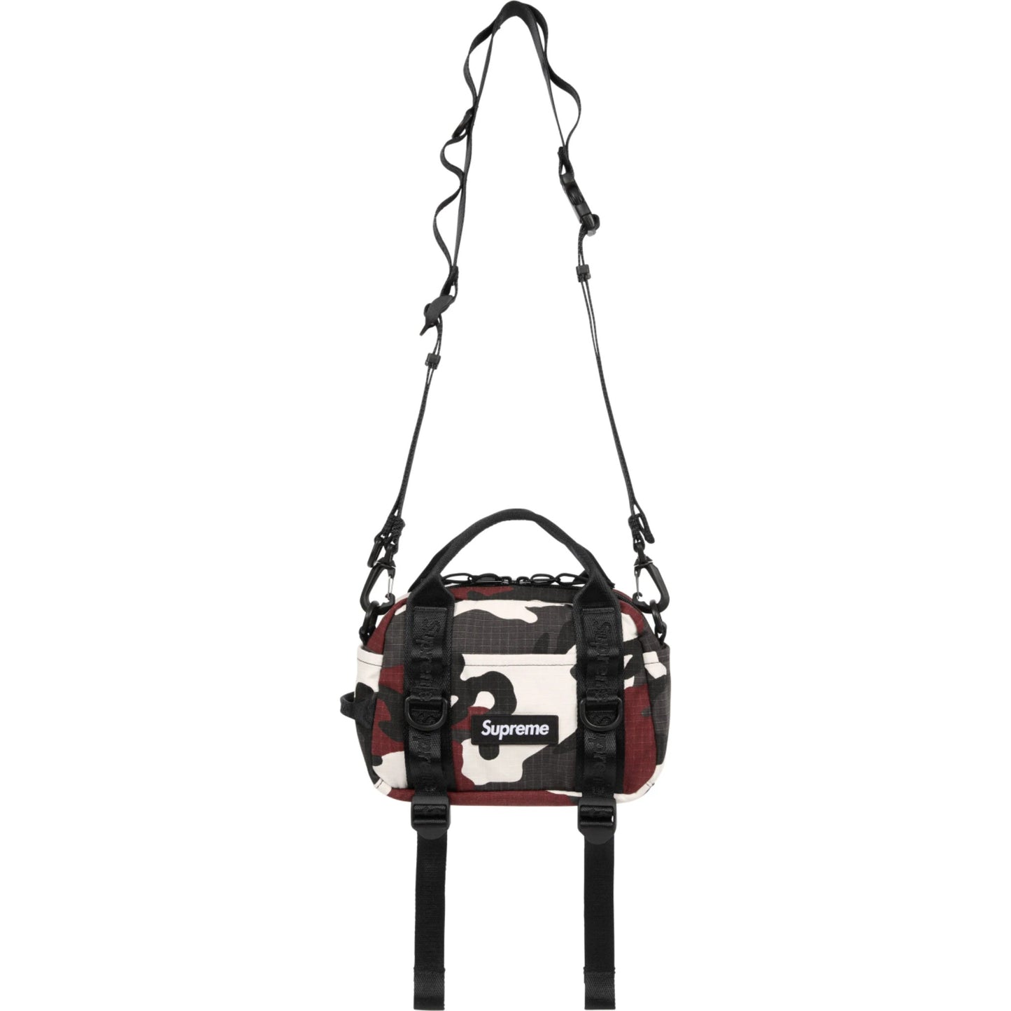 Supreme Mini Duffle Bag "Red Camo"
