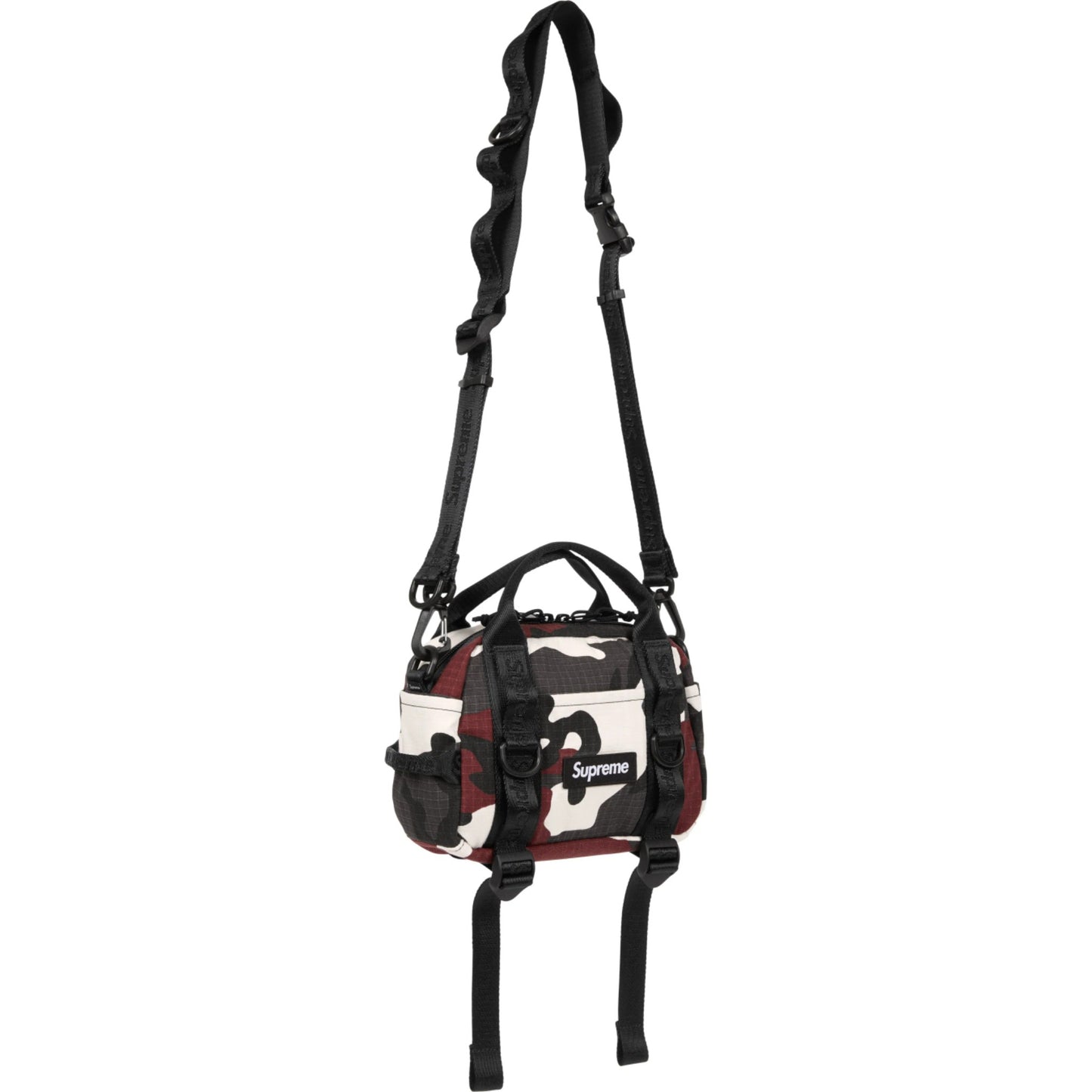 Supreme Mini Duffle Bag "Red Camo"