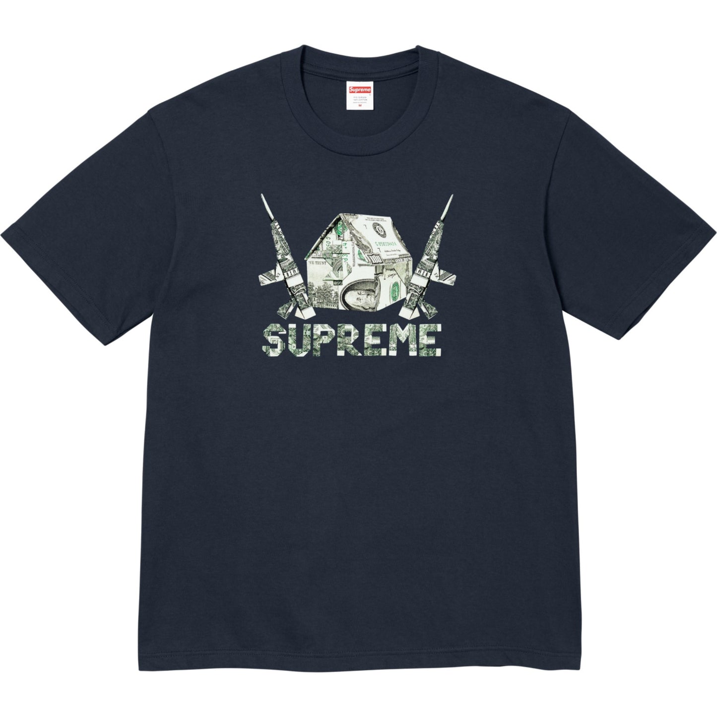 Supreme Origami Tee "Navy"