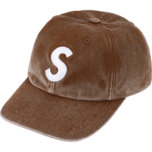 Supreme Pigment Coated S Logo 6-Panel "Brown"