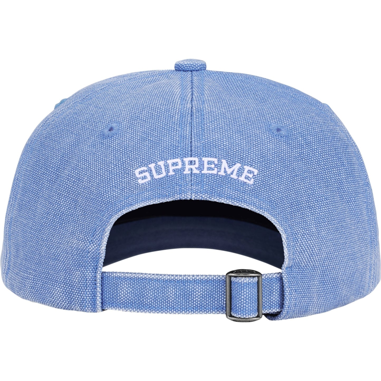 Supreme Pigment Coated S Logo 6-Panel "Light Blue"