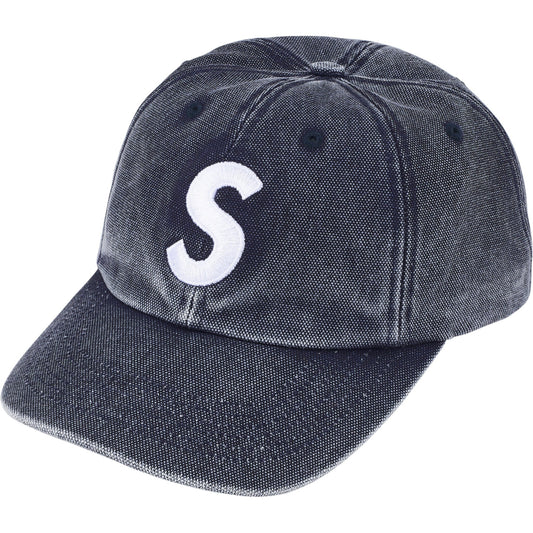 Supreme Pigment Coated S Logo 6-Panel "Navy"